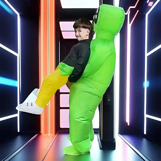 Men’s Funny Inflatable Halloween Alien Costume | Ride On Style 0