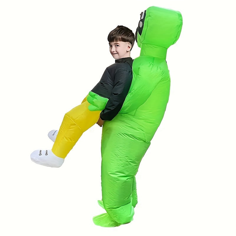 Men’s Funny Inflatable Halloween Alien Costume | Ride On Style 6