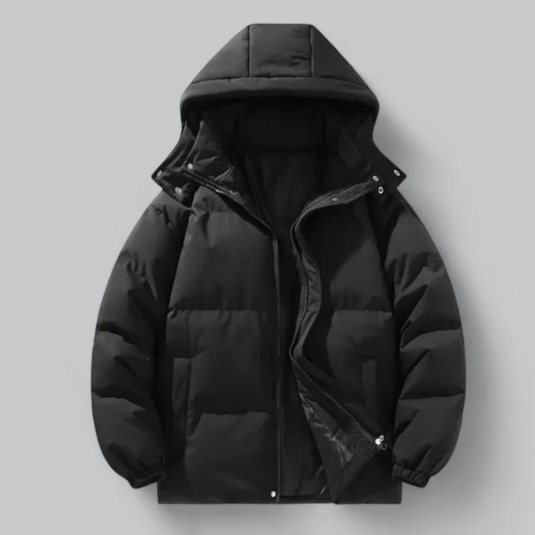 Men's Hooded Puffer Jacket | Winter 0