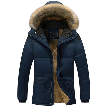 Men's Hooded Winter Puffer Jacket - Insulated, Warm, Regular Fit for Cold Weather 5