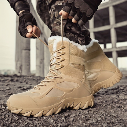 Men's Tactical Winter Combat Boots | Waterproof Insulated Hunting Gear 0