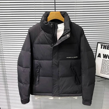 Men's Thick Padded Down Jacket – Lightweight Insulated Winter Coat for Casual Style 3