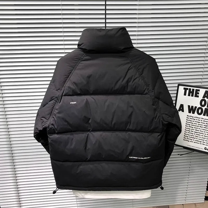 Men's Thick Padded Down Jacket – Lightweight Insulated Winter Coat for Casual Style 4