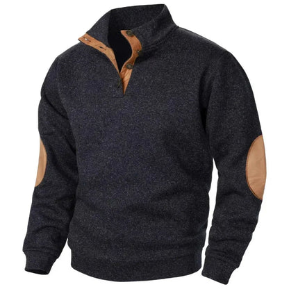 Men's V-neck Sweatshirt for Outdoor & Casual Style 0