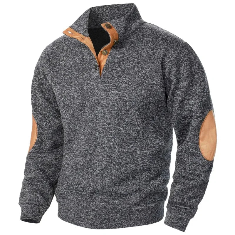 Men's V-neck Sweatshirt for Outdoor & Casual Style 1