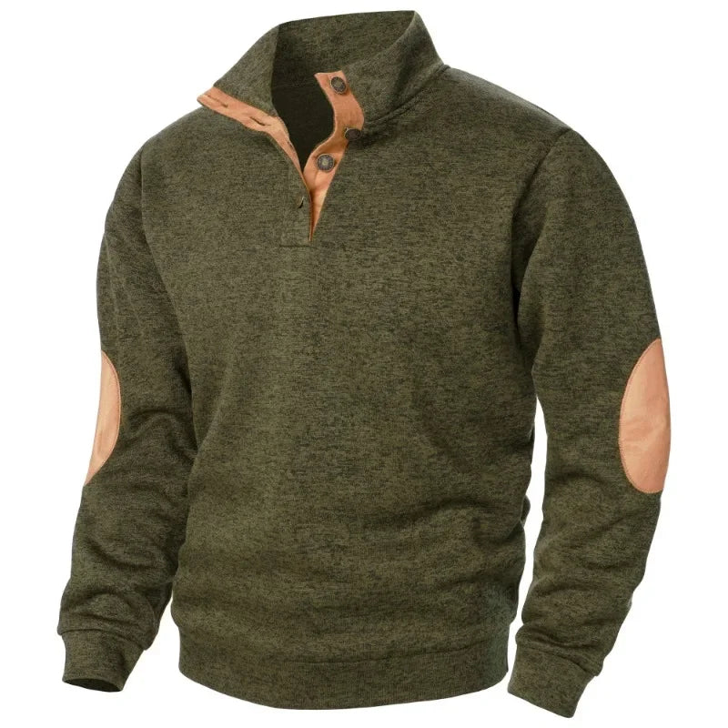 Men's V-neck Sweatshirt for Outdoor & Casual Style 4