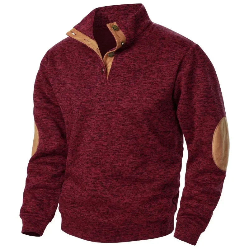 Men's V-neck Sweatshirt for Outdoor & Casual Style 7
