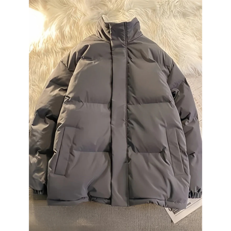 Men's Warm Mock Neck Puffer Jacket | Winter 1