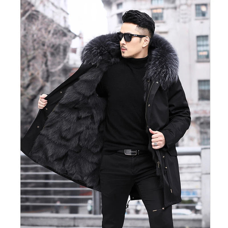 Men's Waterproof Winter Parka Jacket with Insulated Hood – Stylish and Warm Winter Jacket for Men 4