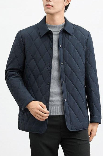 Men's quilted jacket | Casual winter outerwear 3