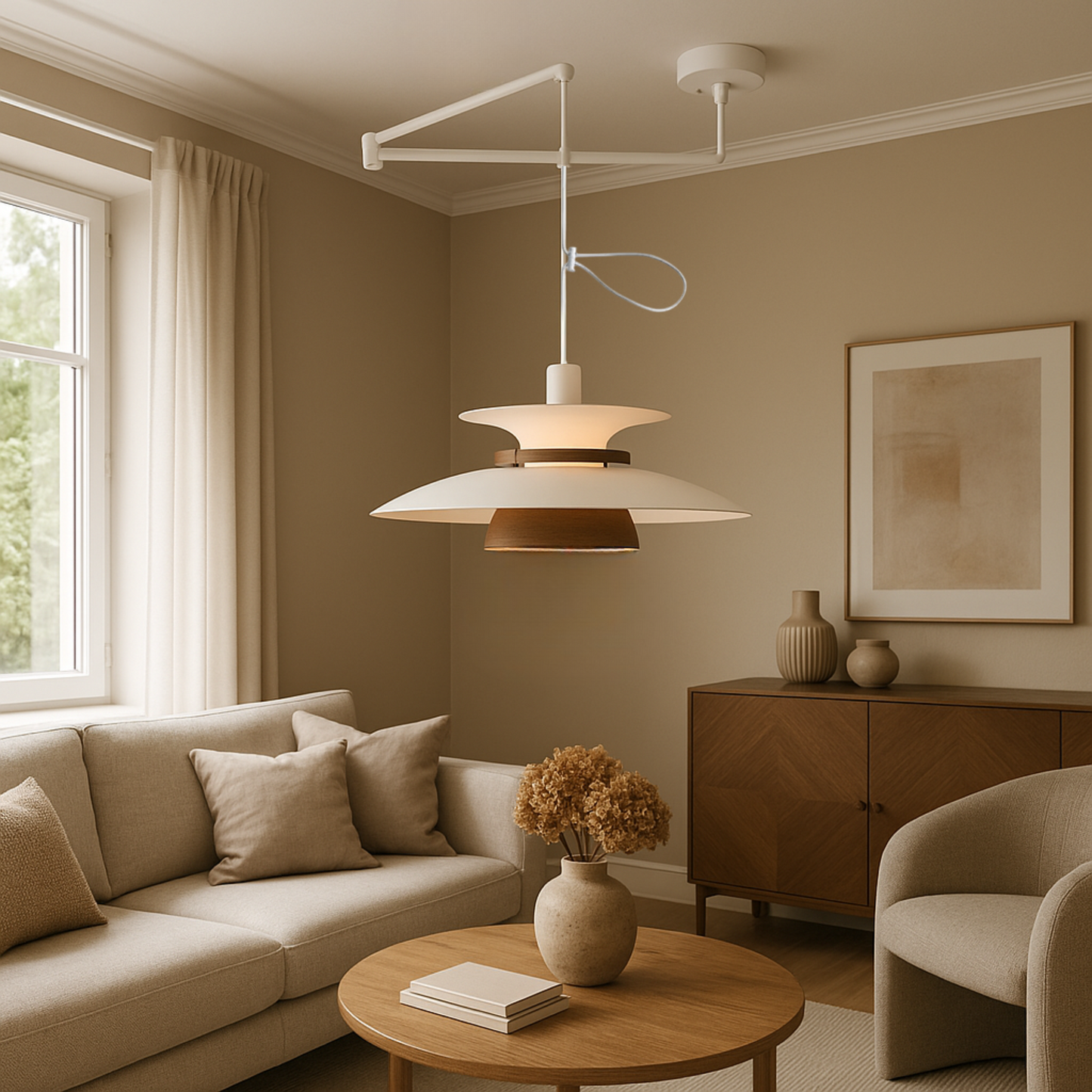 Merado Swing Arm Pendant Lamp 3