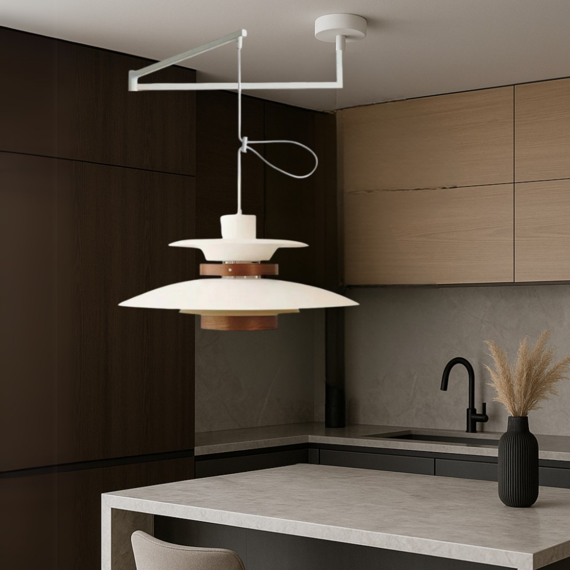 Merado Swing Arm Pendant Lamp 5