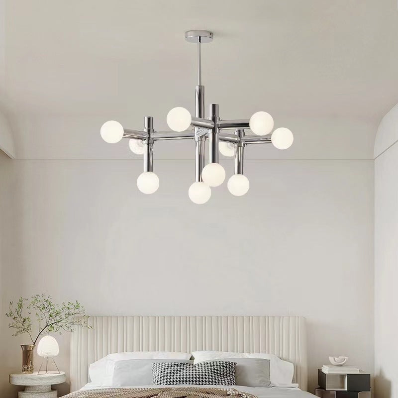 Metal Bauhaus chandelier 2