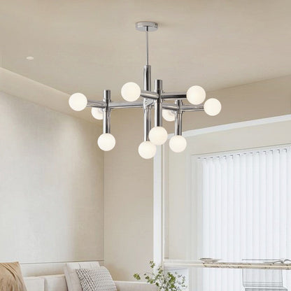 Metal Bauhaus chandelier 5