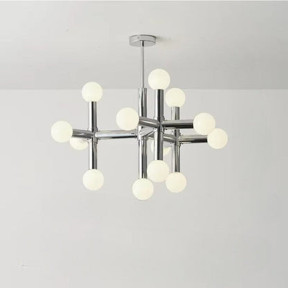 Metal Bauhaus chandelier 7