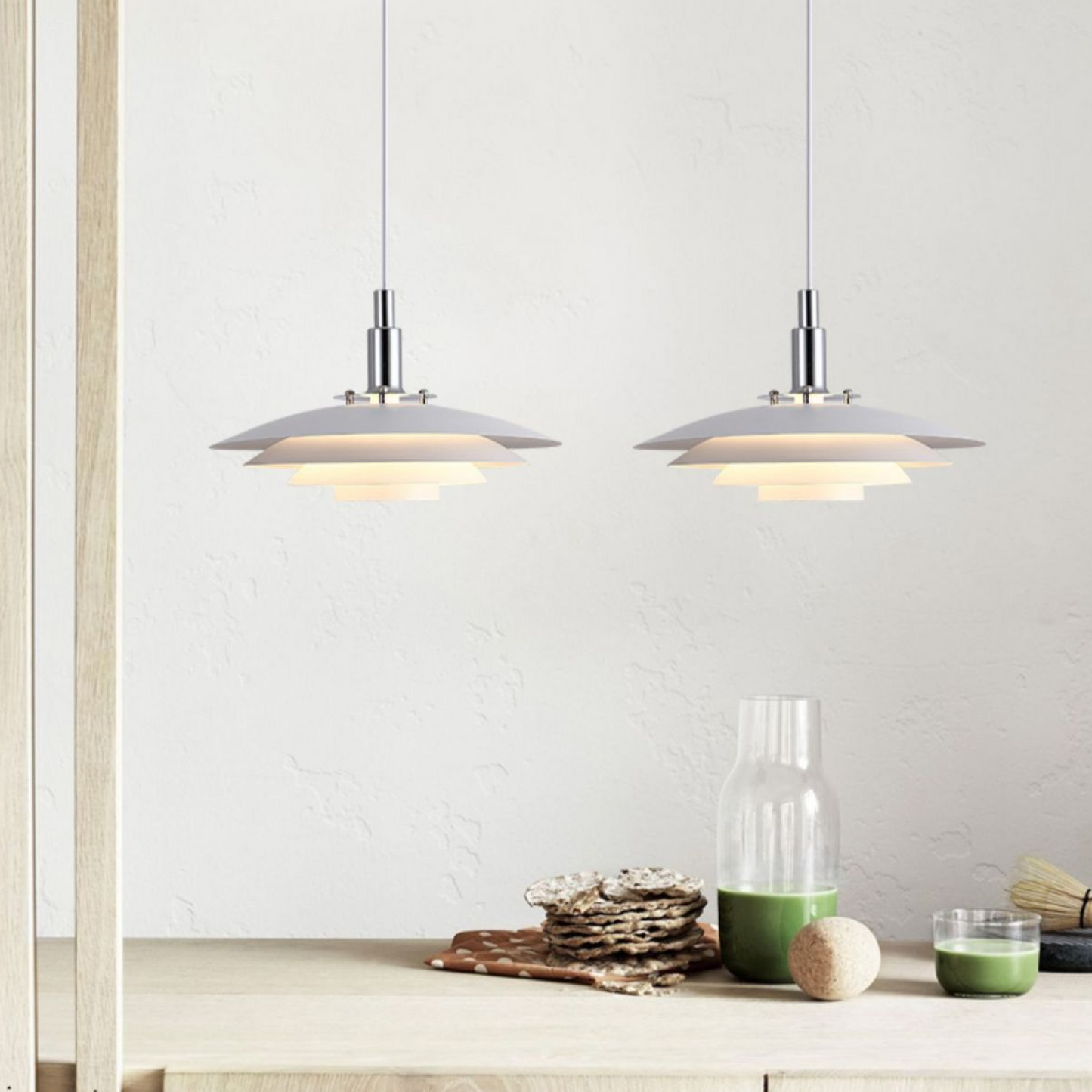 Metal Low Pendant Lamp 2