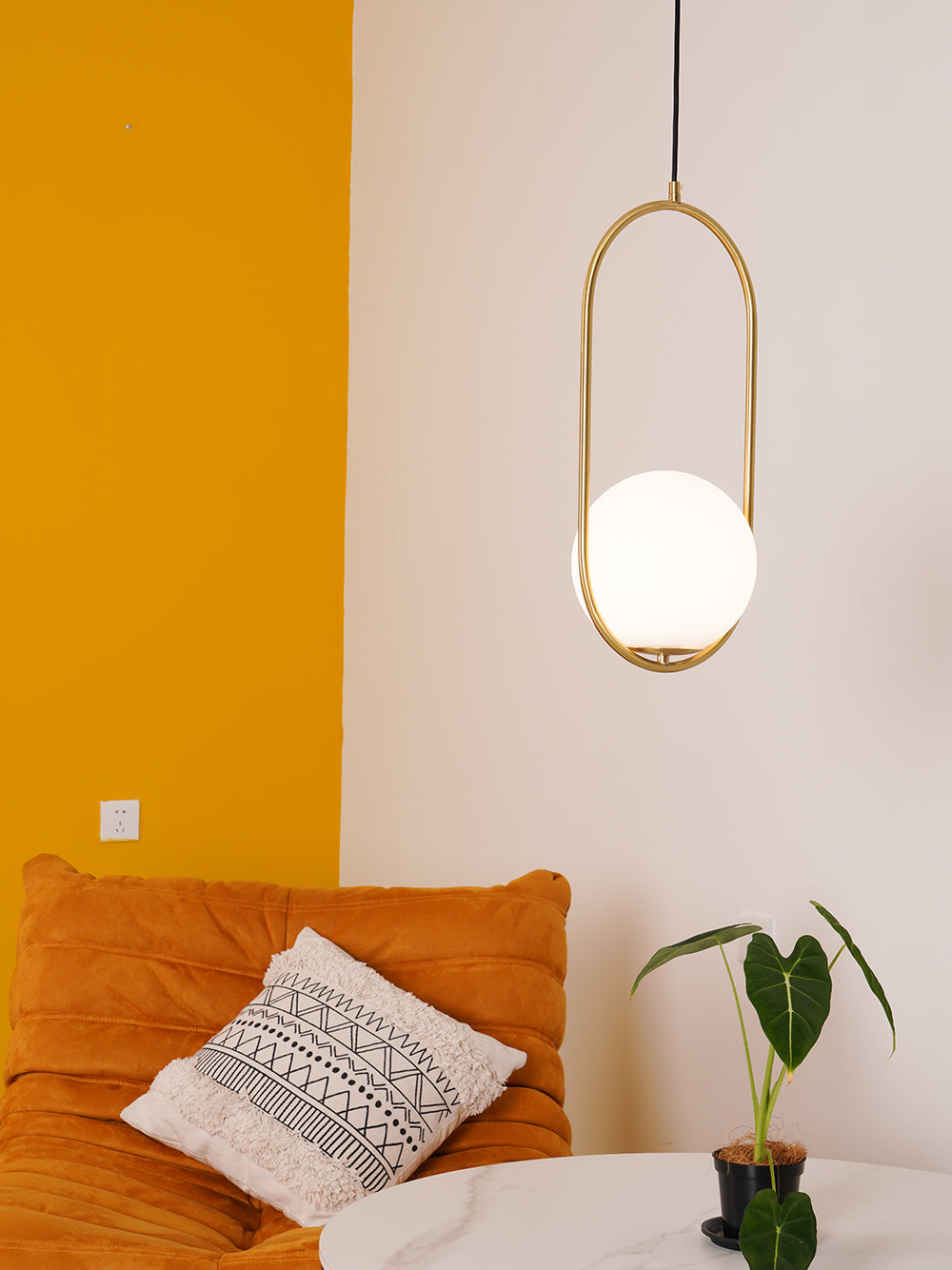 MilaAura - Lámpara de Techo Chic y Contemporánea