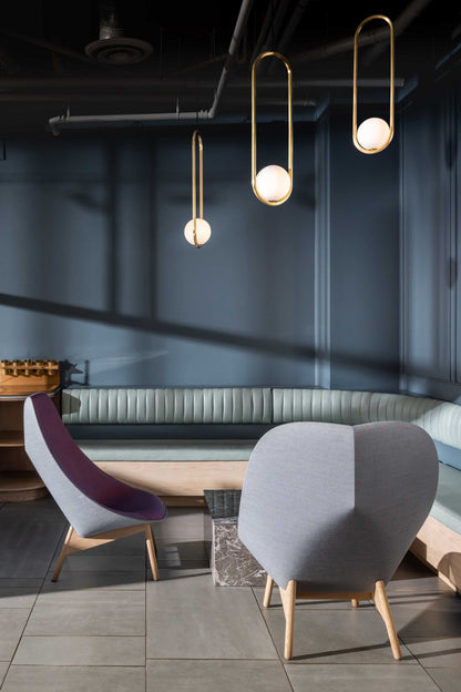 MilaAura - Lámpara de Techo Chic y Contemporánea
