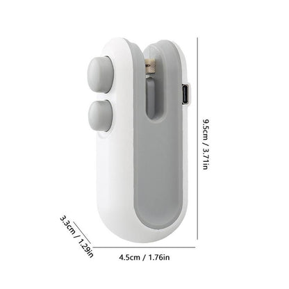 Mini Bag Sealer Portable Heat Seal Cutter 4