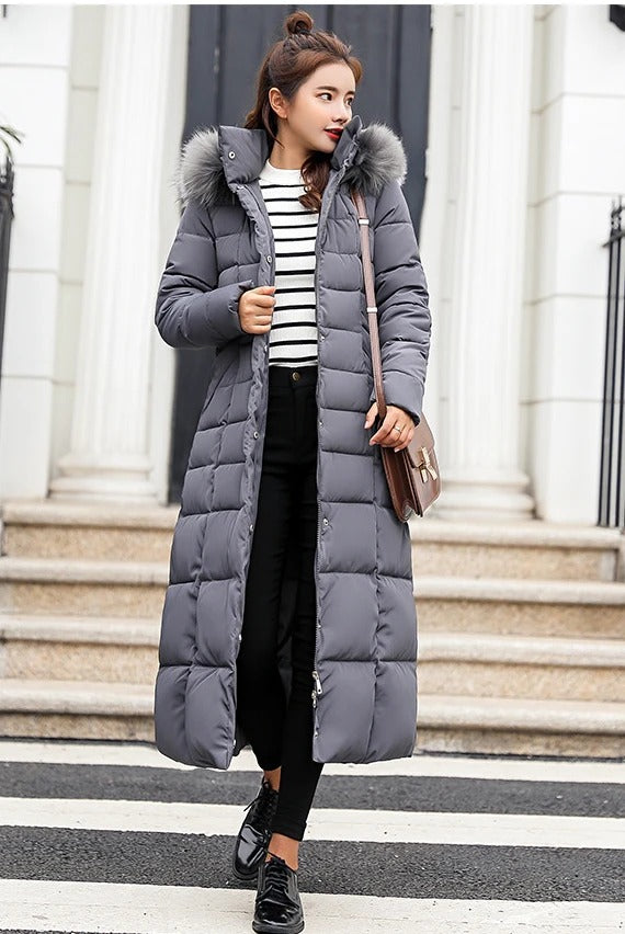 Modern puffer coat for women | Long 4