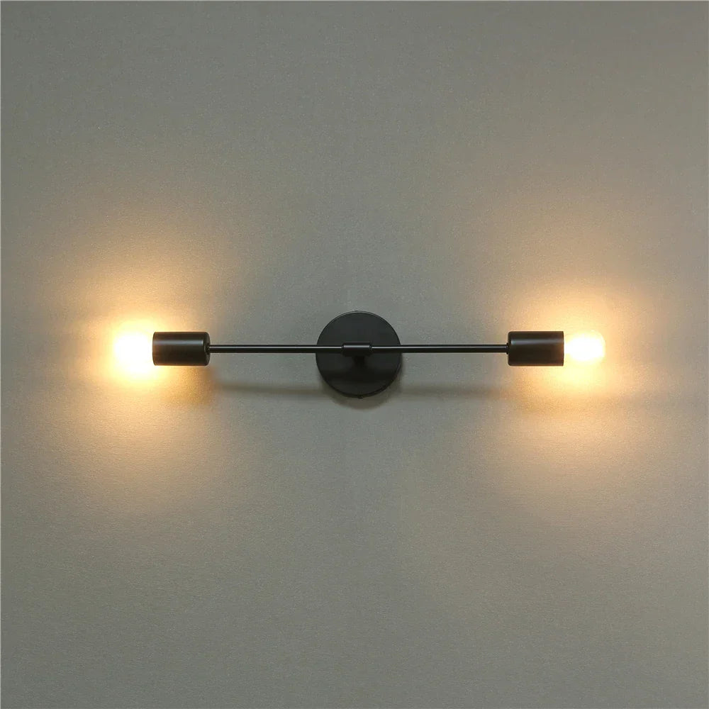 SteelGleam – Twin Wall Sconce