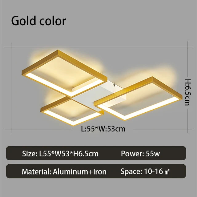 RadiantGlow - Luxury LED Chandelier