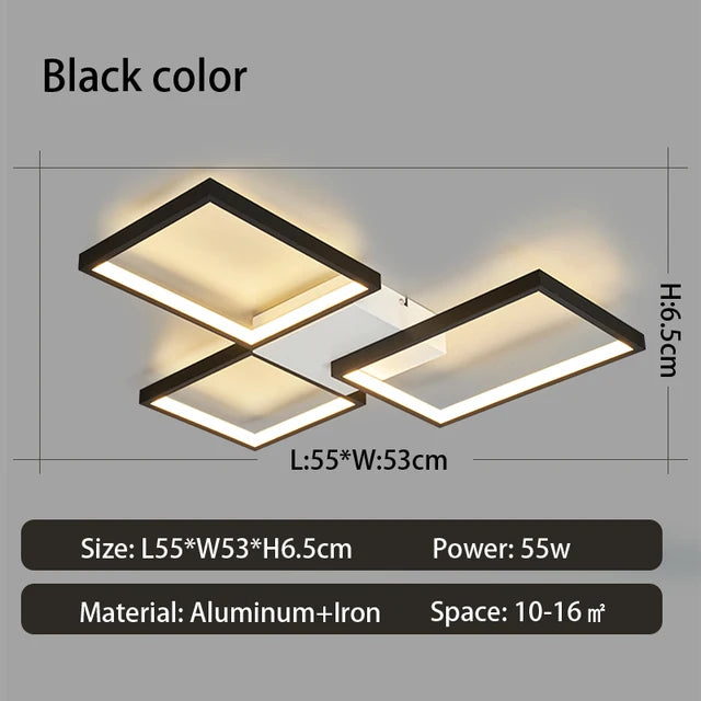 RadiantGlow - Luxury LED Chandelier