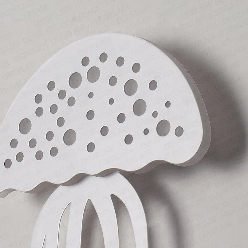 CoralGlimmer – Underwater Jellyfish Wall Lamp