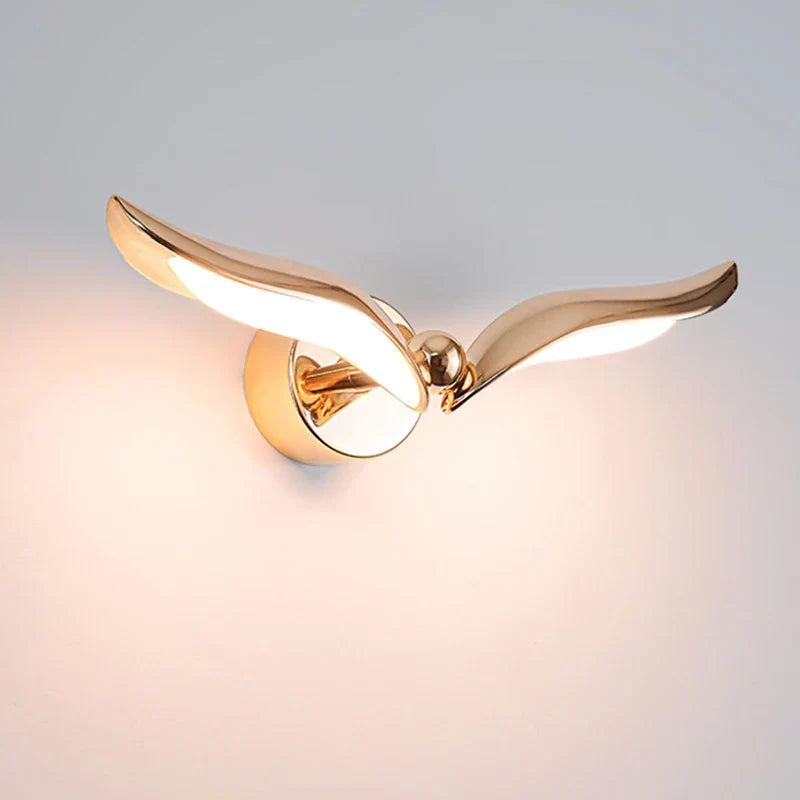 SkyGold – Seagull-Shaped Wall Lighting