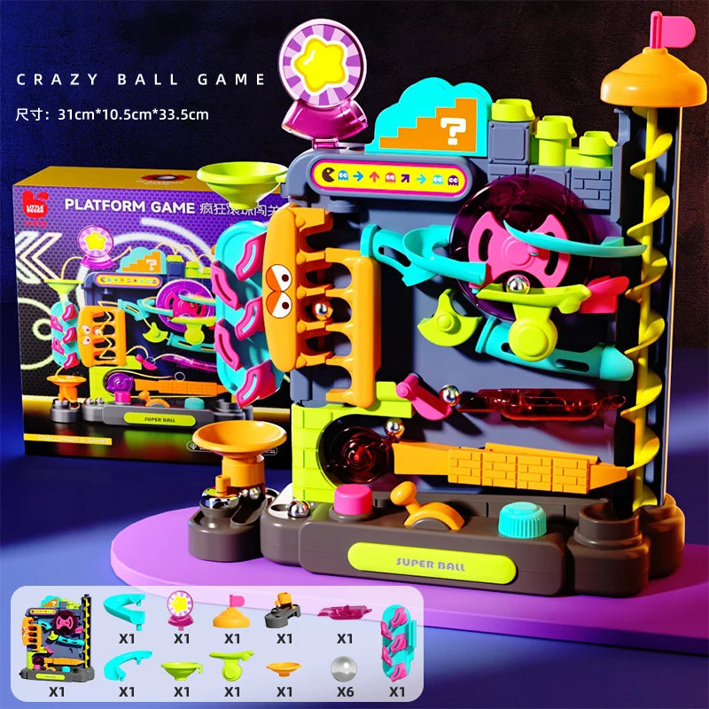 Montessori Multi-Layer Track Adventure Educational Toy for 3-5 Year Olds – Interactive Learning Toy 7
