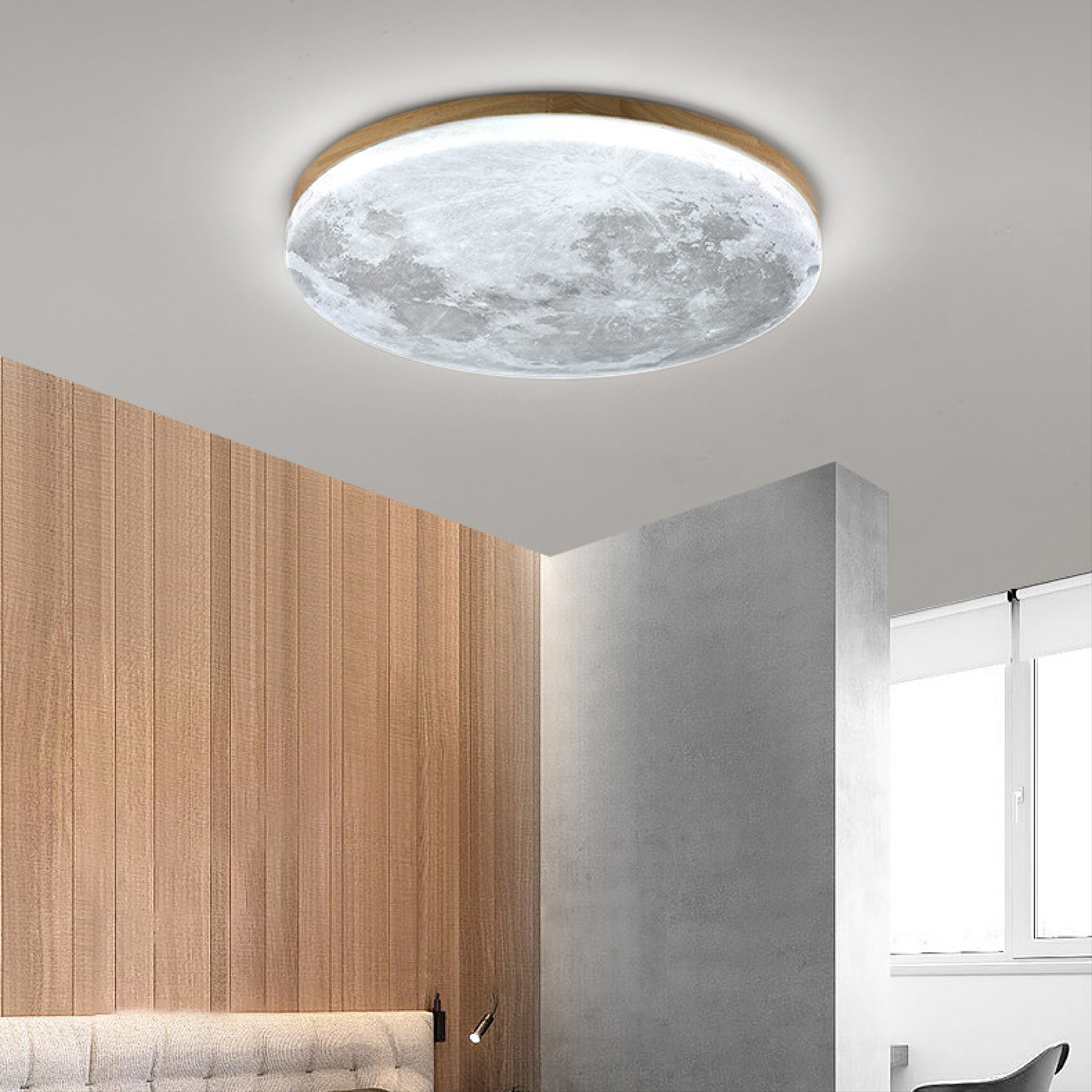 Moon ceiling lamp 3