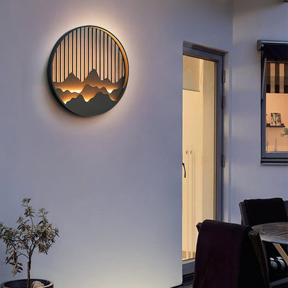 SummitGlow – Elegante Außenwandleuchte