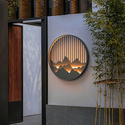 SummitGlow – Elegante Außenwandleuchte