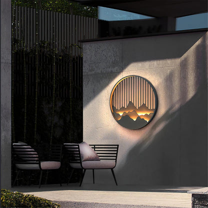 SummitGlow – Elegante Außenwandleuchte