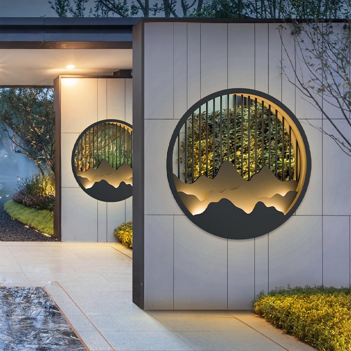 SummitGlow – Elegante Außenwandleuchte