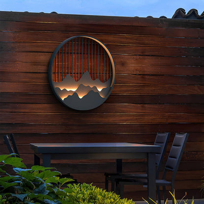 SummitGlow – Elegante Außenwandleuchte