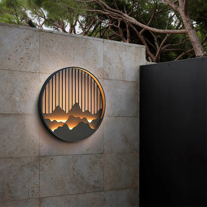 Mountain Wall Lamp Outdoor 0