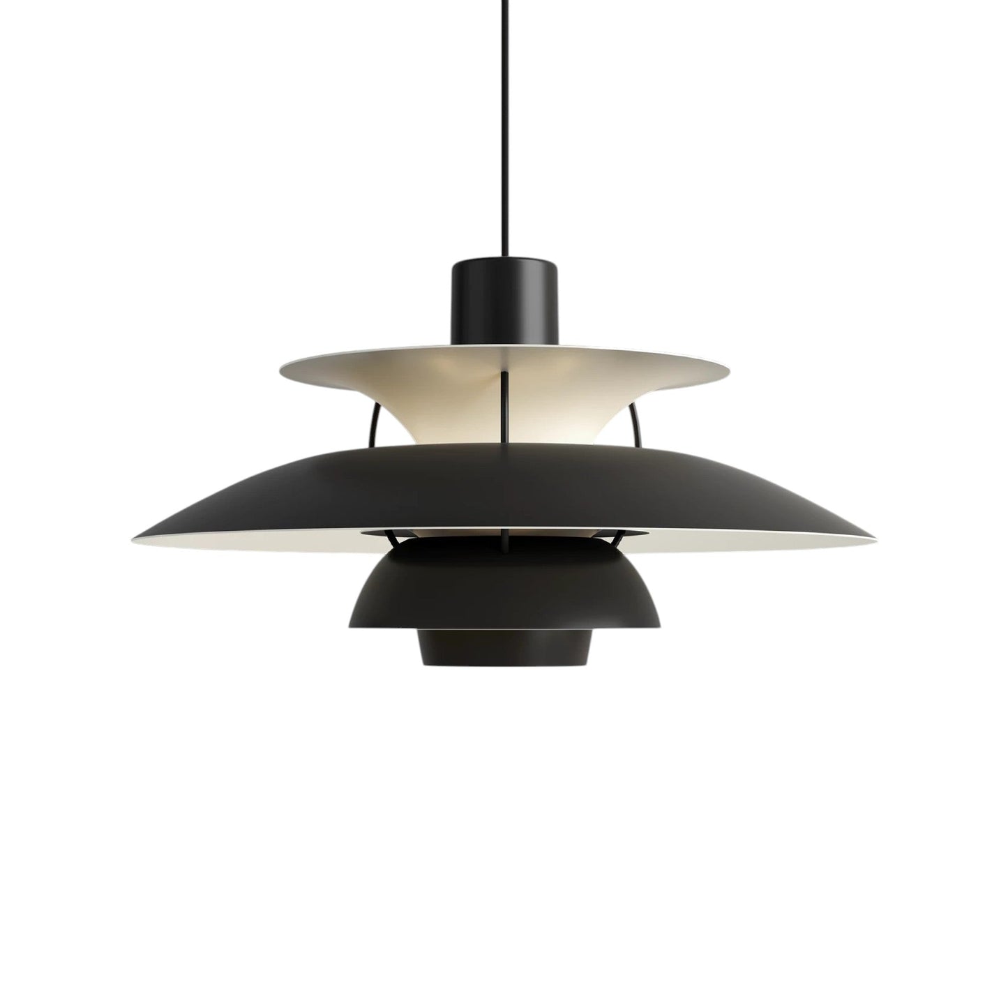 Multi-layered Danish pendant lamp 9
