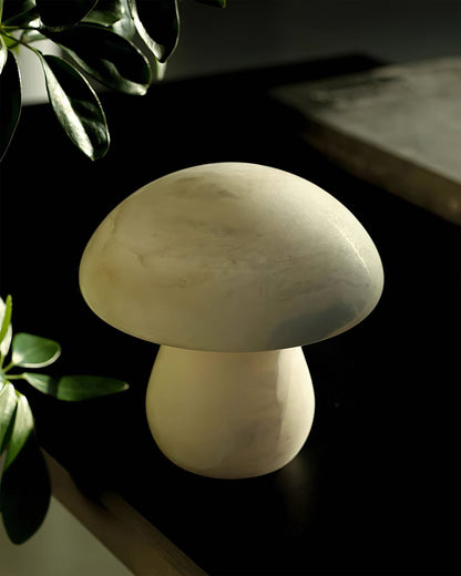 LuminousMushroom - Stylish Alabaster Lamp