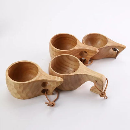 NatureCraft | Unique Handcrafted Organic Wooden Drinking Cup 3