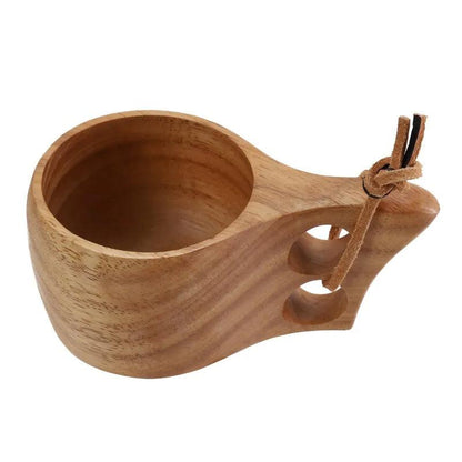 NatureCraft | Unique Handcrafted Organic Wooden Drinking Cup 6
