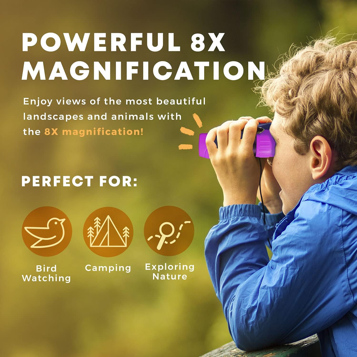 NatureScope | Durable Compact Children's Binoculars for Outdoor Adventures 4