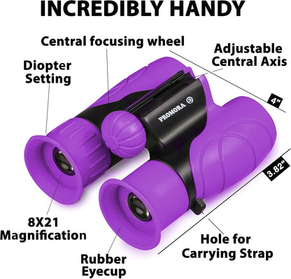 NatureScope | Durable Compact Children's Binoculars for Outdoor Adventures 6