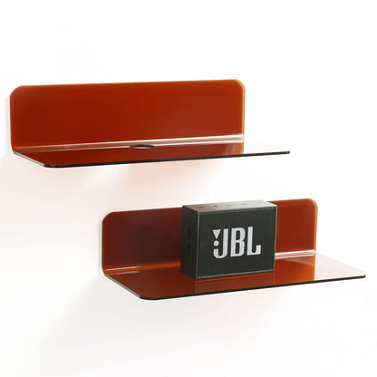 NeonAura | Vibrant Modern Acrylic Floating Shelf Set 7