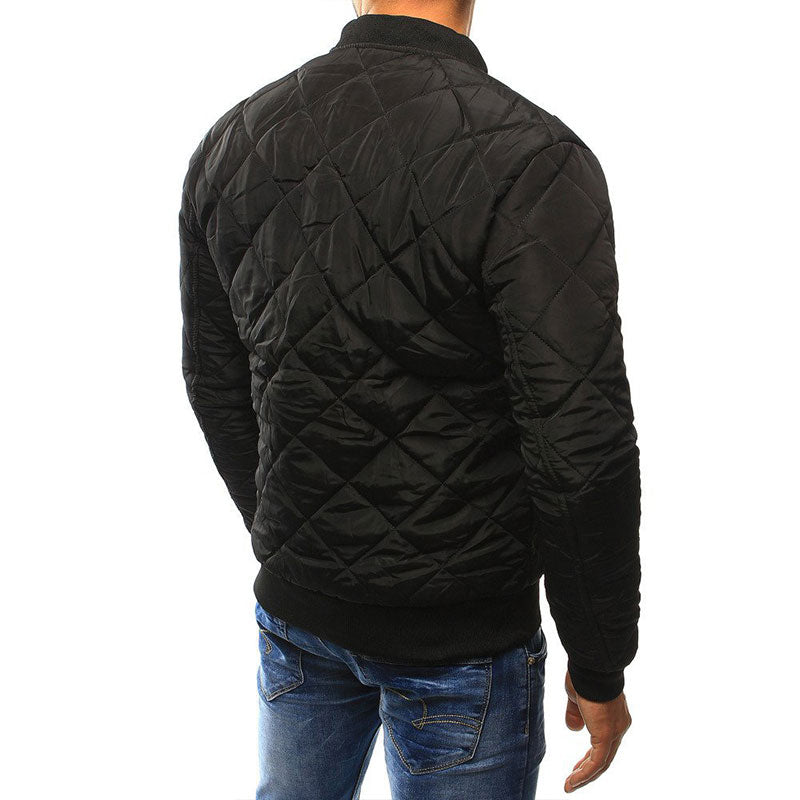 Niels | Lightly padded breathable autumn bomber jacket for men 6
