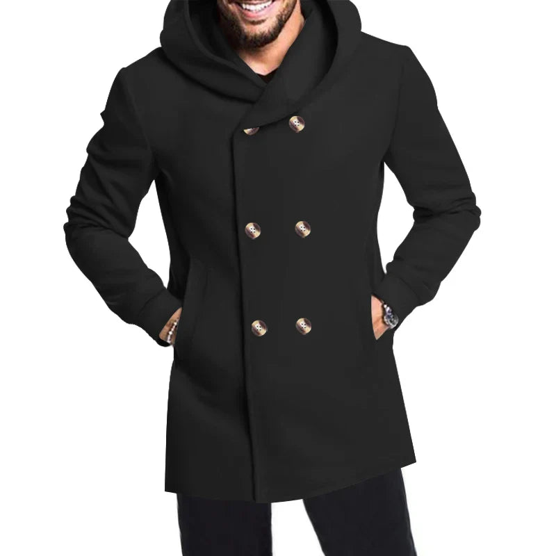Niels | Men's hooded coat 0