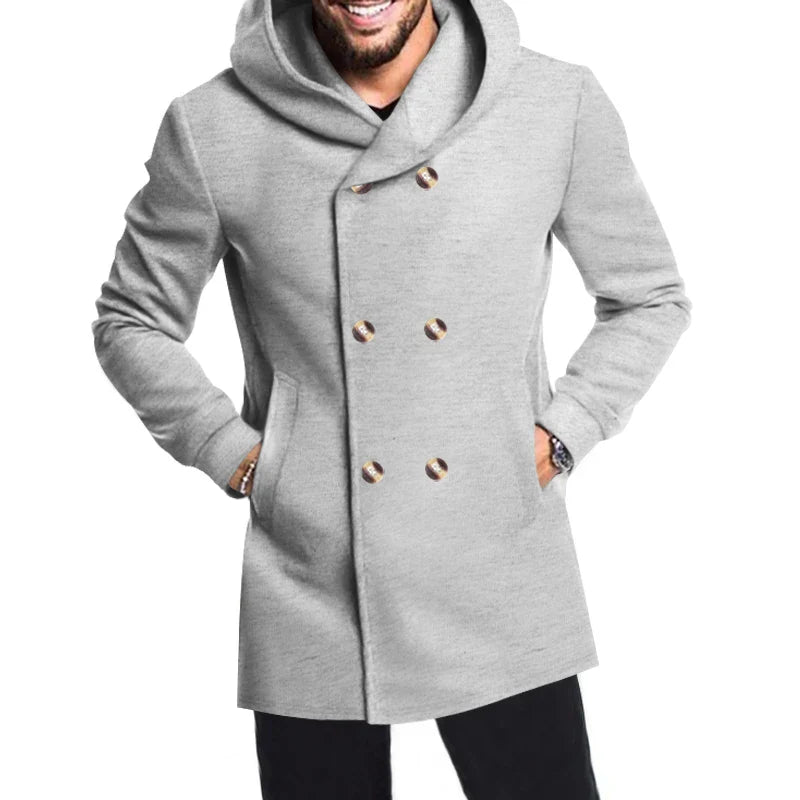 Niels | Men's hooded coat 7