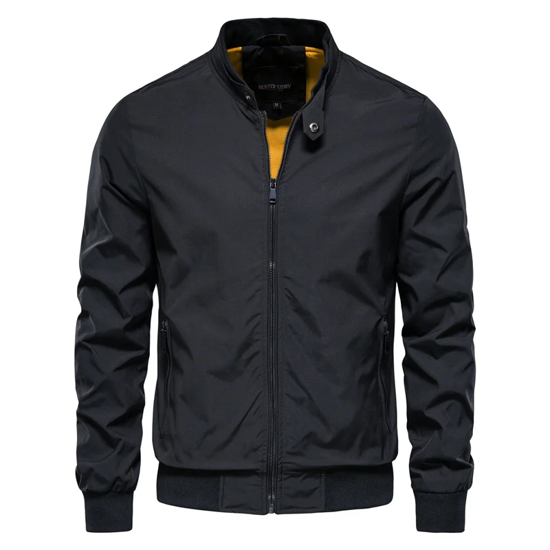 Niels | Men's mid-season jacket with stand-up collar 0