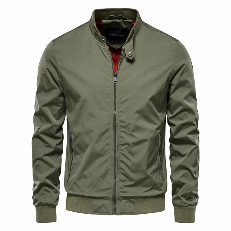 Niels | Men's mid-season jacket with stand-up collar 1