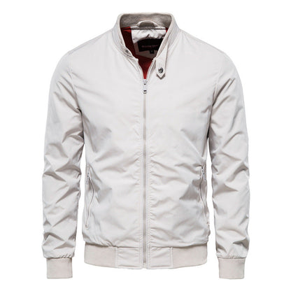 Niels | Men's mid-season jacket with stand-up collar 3